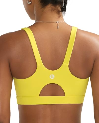 Image of RUNNING GIRL Sports Bra for Women High Support, Molded Cup High Impact Sports Bras for Women with Sewn in Pads