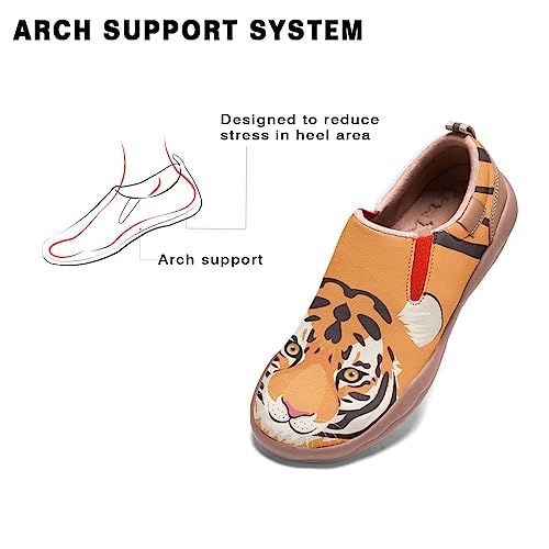 Kids Casual Loafers Slip On Sneakers Girl Boy Animal Face Art Painted Comfort Soft Walking Shoes Toddler Little Big Kid2