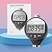 Durometer Tester Shore A Hardness Tester, Rubber Tire Durometer Gauge 0~100HA Digital Hardness Meter with Large LCD Display