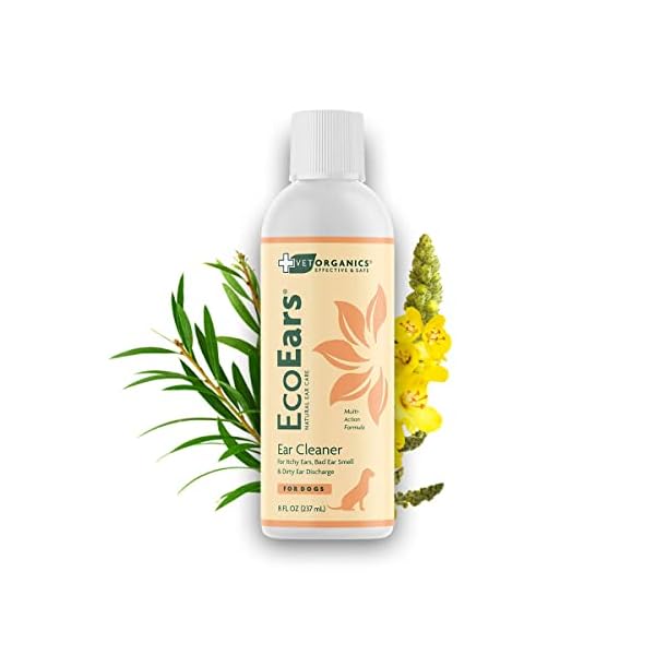EcoEars Dog Ear Cleaner. Natural Multi-Action Formula. For Itch, Head Shaking, Discharge & Smell. Naturally Cleanses Away Common Problems. 100% Guaranteed EcoEars Dog Ear Cleaner. Natural Multi-Action Formula. For Itch, Head Shaking, Discharge & Smell. Naturally Cleanses Away Common Problems. 100% Guaranteed