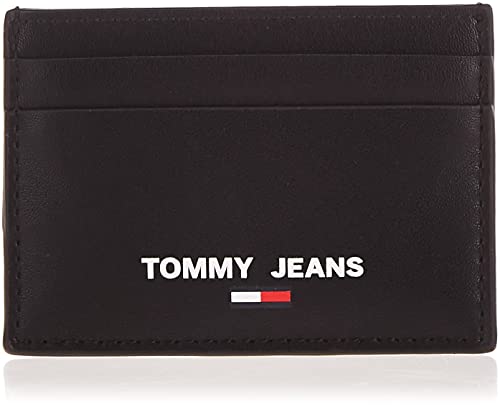 Tommy Hilfiger TJM Essential CC Holder Black, mini porte-cartes noir