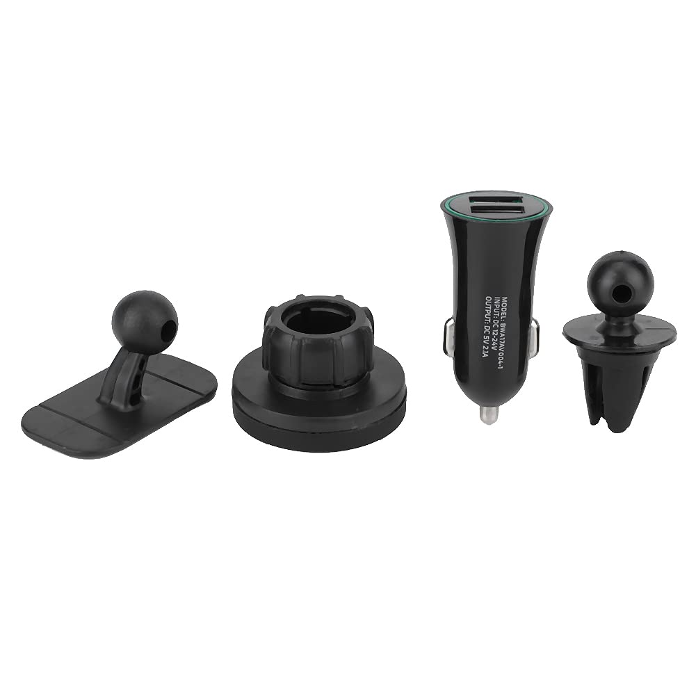 DAN&DRE Receptor de Radio Digital Dab para Coche de 2,4 Pulgadas con Manos Libres Bluetooth, Transmisor FM, para Vehículos sin Recepción Dab