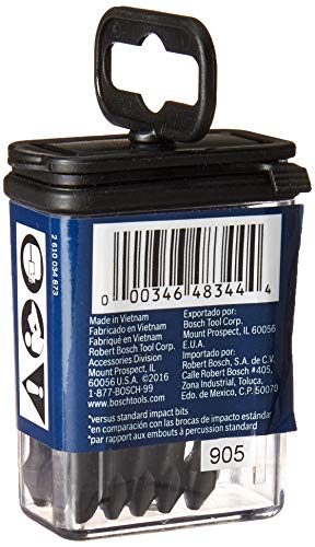 Bosch ITPH2215 15 Pc. Impact Tough 2 In. Phillips #2 Power Bits