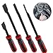 4 Pcs Automotive Gasket Scraper Tool with Strike Cap Handle, Carbon Steel Cylinder Cleaning Blades for Efficient Removal of Gaskets and Carbon Deposits(4 PCS)