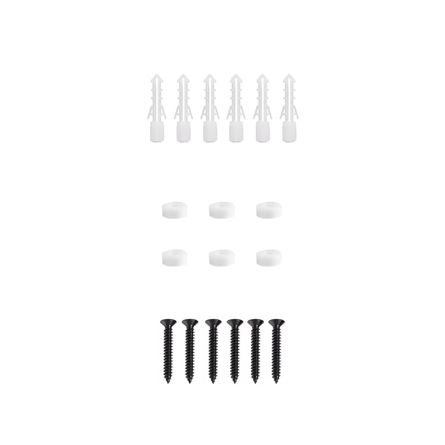 Goutoports Medal Hanger Hardware Kit - 18PCS/Set Includes Screws, Washers, and Expansion Bolts for Secure Installation