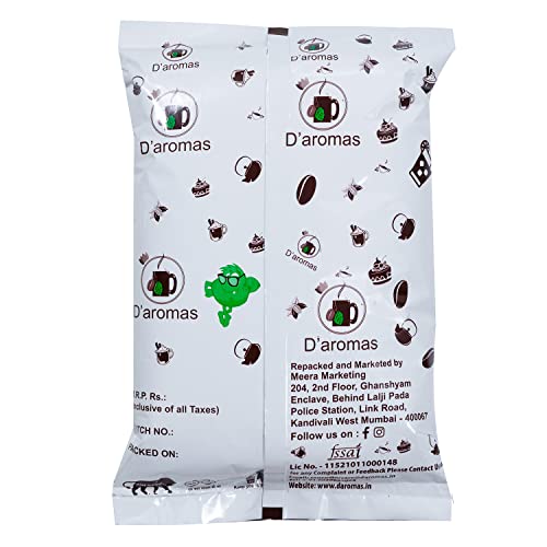 Image of D'aromas Coffee Premix ,Instant Coffee Powder Bag For Vending Machine-1Kg Ideal For Hot Coffee