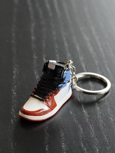 Image of CLA6 3D Sneaker Keychain | Miniature Shoe Keyring | Handcrafted And Hand-painted | Diverse Collection | Unisex