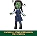 Mattel Universal Pictures’ Wicked Emerald City Train Playset with Elphaba Small Doll, 3 Play Spaces & 14 Accessories, Inspired by The Movie