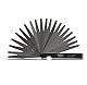KS Tools 300.0600 Fühlerlehre, 20 Blatt, 0,05-1mm