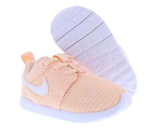 Nike Roshe ONE (TDV) Running Shoes, Crimson Tint/White, 4 M US2