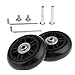Produktbild Gepäck Koffer Ersatz Rollen OD 90 mm (9 cm) ID 6 mm (0,6 cm) W 27 mm (2,7 cm) Achsen 35 mm (3,5 cm) Reparatur Set [hrus]