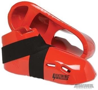 ProForce Lightning Kicks Sparring Shoes / Footgear - Red - Size 3-4 | Child Medium