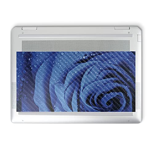 Image of MightySkins Carbon Fiber Skin Compatible with HP Spectre x360 14 inch (2022) Full Wrap Kit - Rose Closeup | Protective, Durable Textured Carbon Fiber Finish | Easy to Apply | Made in The USA