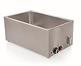 GN Bain Marie mit Auslaufhahn