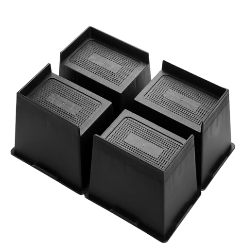JONHWI Oversized Bed Risers, King Furniture Risers, 6 inch Raise Blocks for Bed Couch Desk Sofa...
