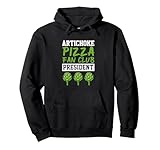 alcachofa pizza fan club presidente Diseño Sudadera con Capucha