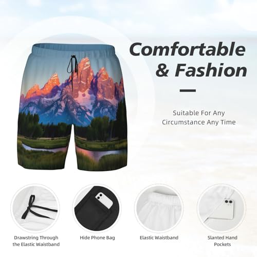 Short de bain homme séchage rapide doublure compression - 5