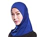 GladThink Womens Muslim Mini Hijab Scarf With More colors Blue