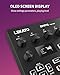 LEKATO MIDI Controller Pad Bluetooth Beat Maker Machine Drum Pad with 16 RGB Beat Pads and 4 Assignable Knobs and Faders, Plug & Play on iPad, iPhone, Mac, PC