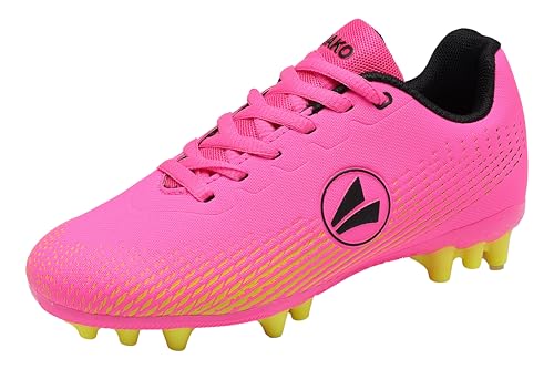 JAKO J-SFG Skill voetbalschoen voor kinderen, uniseks, Neon Pink Sulphur Spring, 32 EU