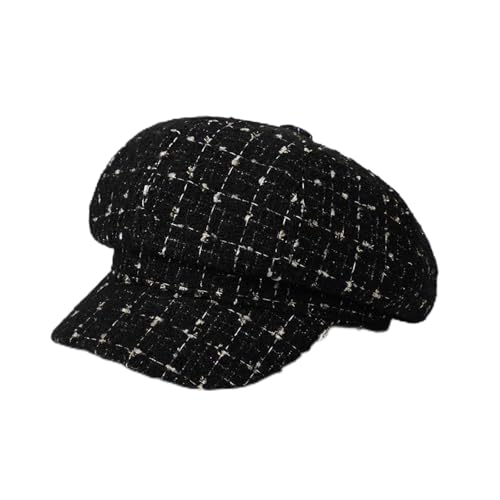 Béret d'hiver octogonal idéal pour vos promenades automnales en ville