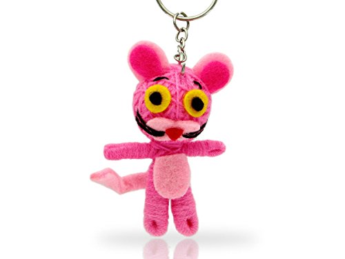 Alsino Portachiavi bambola voodoo con ciondolo