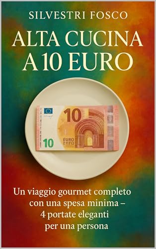Alta Cucina a 10 Euro: Un viaggio gourmet completo con una spesa minima – 4 portate eleganti per una persona