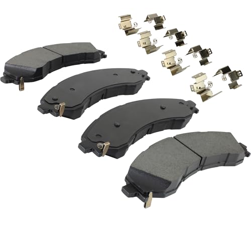 Image of QUALITY-BUILT Front Semi-Metallic Brake Pads, Premium 1001-2404M, Compatible with 2021-2024 Chevrolet /GMC (Express 2500,Express 3500,Express 4500,Savana 2500,Savana 3500,Savana 4500)