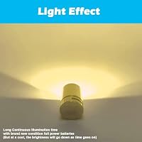 SUZEYAR 10 pcs Miniature Led Lights,Tiny Lights for Hand Craft/DIY,Miniature Lights Battery Powered, Dollhouse Light,Mini Lights for Toy Brick Building Blocks- 10 Pack (Warm White) — image 4