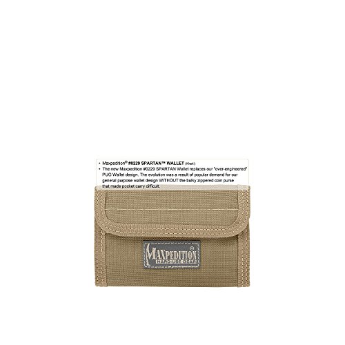 Maxpedition Spartan Wallet Khaki avec coutures renforcées - 4