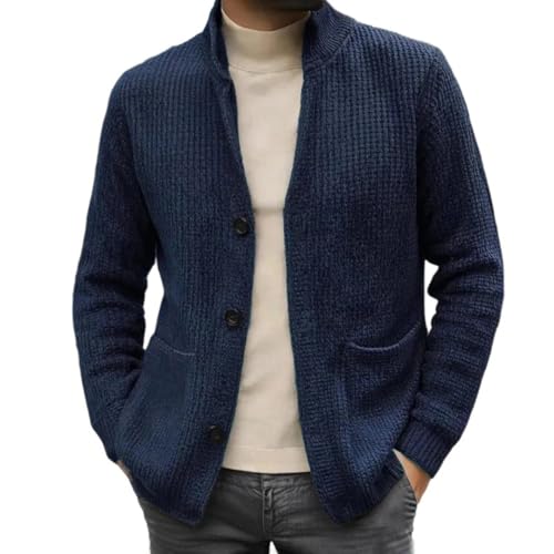 Cardigan tricoté pour homme, idéal pour vos sorties décontractées ou les journées de bureau