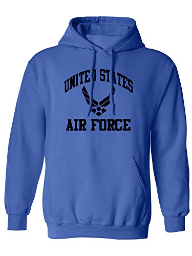 zerogravitee US Air Force Wings Adult Hooded Sweatshirt