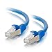 C2G 7ft Cat6a Snagless Shielded (STP) Network Patch Cable - Blue