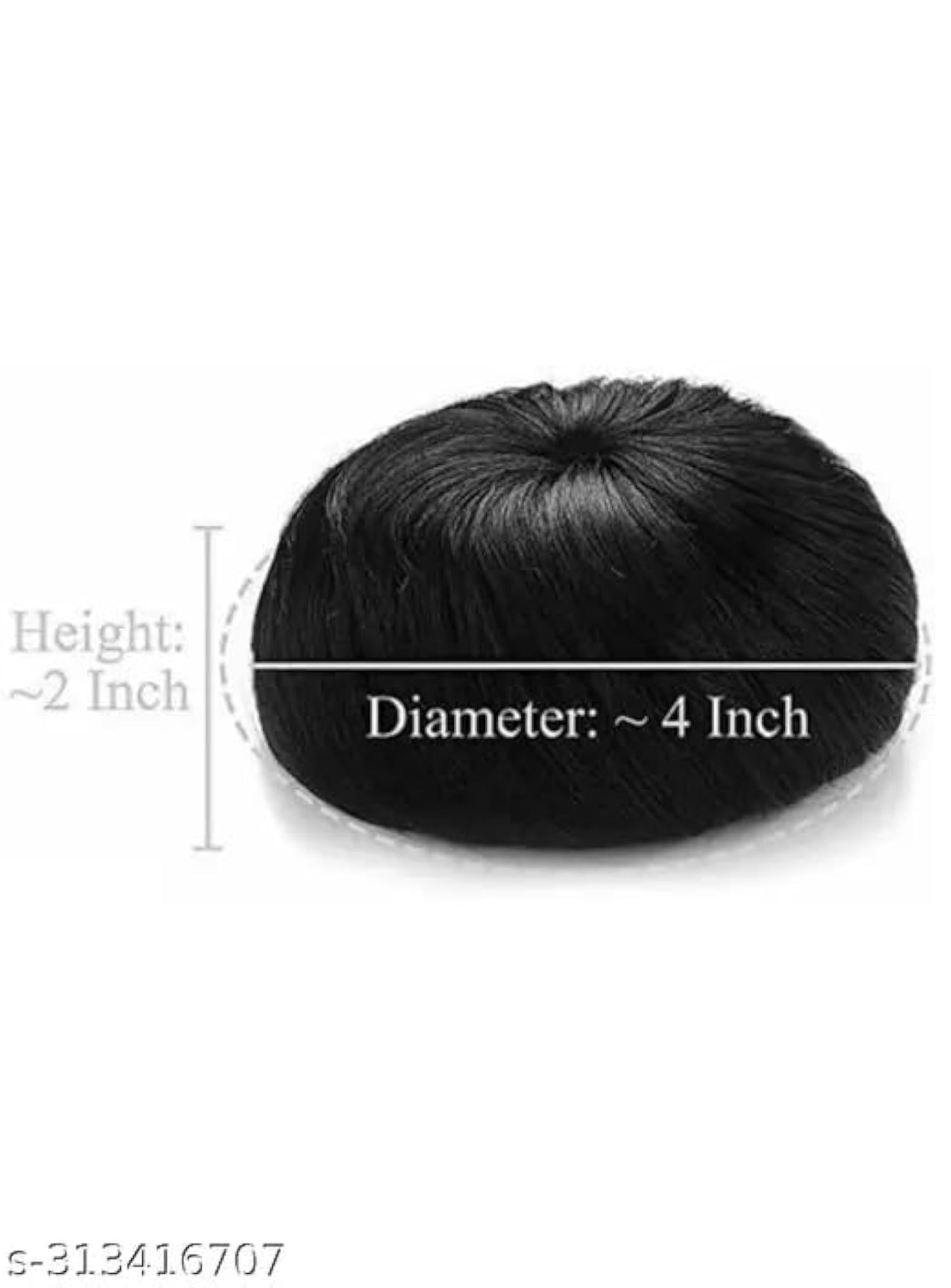 Women's Synthetic Hair Bun Extension, Pack of 1