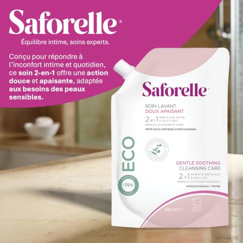 Saforelle Soin Lavant Doux Apaisant 400 ml – vue 2