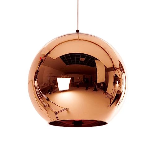 Lampe suspendue nordique en verre pour remplacer un plafonnier éblouissant