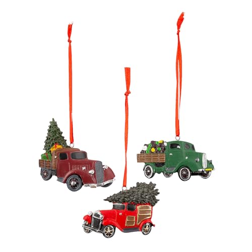 Fun Express Vintage Truck Ornaments - Country...
