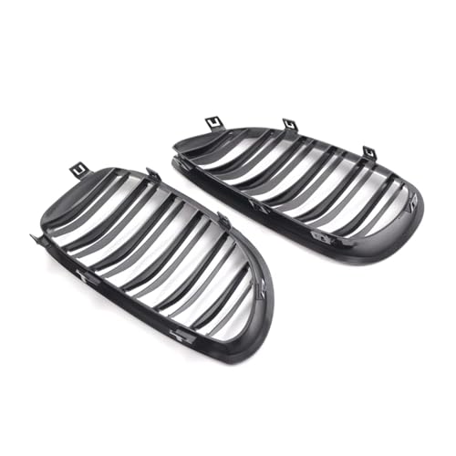 Parrilla delantera de doble línea para BMW E60 E61 Serie 5 3