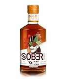 SOBER SPIRITS – Whisky analcolico 0,0% – Zero alcool, solo whisky senza alcool al mondo a base di liquori veri – senza zuccheri aggiunti – senza aromi e coloranti artificiali – Vegan Friendly – 50cl