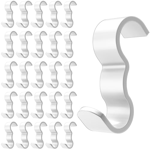 Famiron 25 Pack Picture Rail Hooks