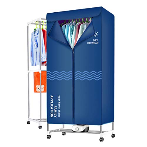 Sèche-linge Sur Pied Libre Sèche-linge Portatif 1000W Avec Roues, Sèche-linge Électrique Intérieur De Grande Capacité En Acier Inoxydable Cover