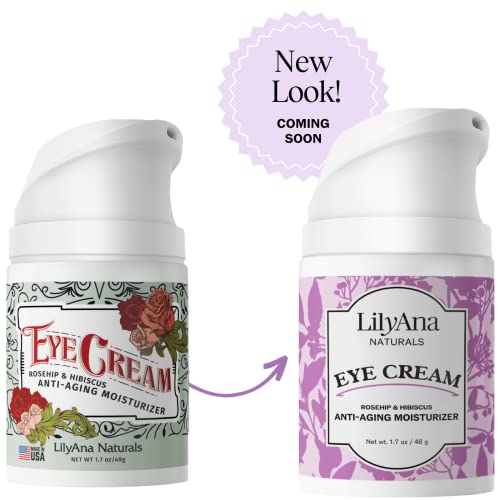 Lilyana Naturals Eye Cream For Dark Circles And Puffiness, Under Eye Cream For Wrinkles, Anti Aging Eye Cream Helps Improve Dryness And Is Great For Sensitive Skin - 1.7Oz - 2 Pack - Made In Usa #TOP4