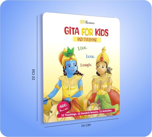 Image of Gita for Kids | Teachings, Sanskrit lessons and Activities | Simple and fun, for all ages (6+ years): 1