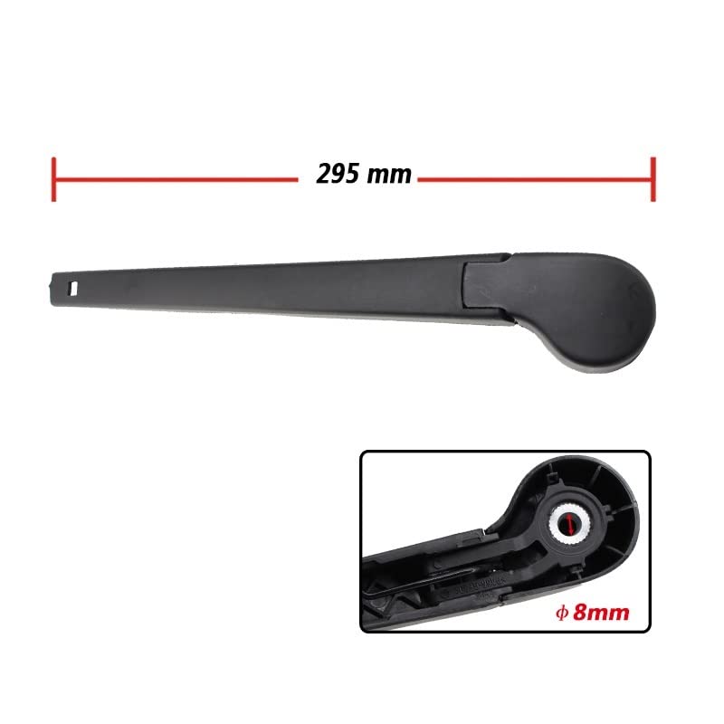 Tylne wycieraczki samochodowe ramię wycieraczki tylnej szyby dla BYD S7 Hatchback (od 2015 r.) 345mm Auto akcesoria do ostrzy przedniej szyby(Single wiper arm)