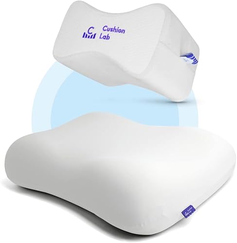 C CUSHION LAB Paquete de comodidad para dormir lateral desbloquea un nuevo nivel de comodidad para dormir de lado, apoyo perfecto y apilamiento de
