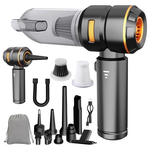 KedeeSparkle Handheld Car Vacuum Cordless, 22000PA Strong Suction Mini Vacuum Cleaner with Brushless...