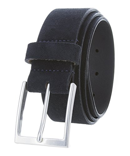 Men's Casual Genuine Suede Leather Belt 1-1/2" Wide Made in the USA3