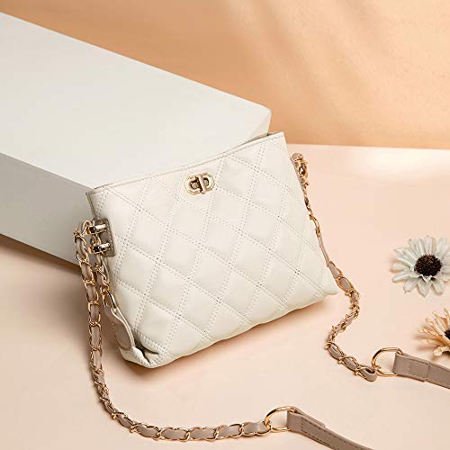 Image of Small Crossbody Bags for Women Purses Fashion Leather Lightweight Handbags Shoulder Bag