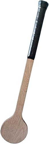 Miniatura 4 de Milageto Puntero de raqueta de tenis de madera con cuchara media para practicar tenis