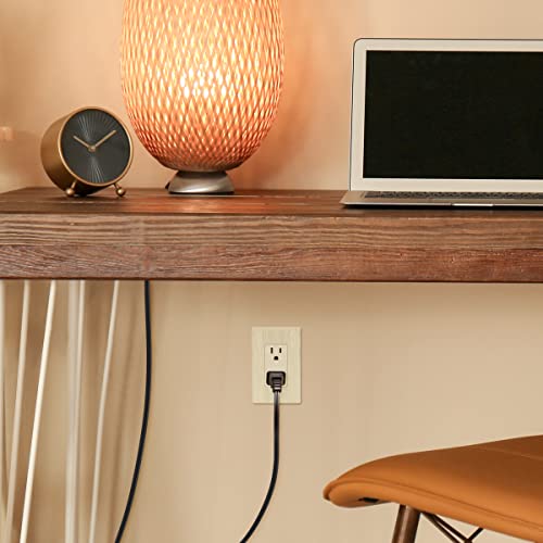 Image of LIDER Decorator Switch Cover, Screwless Wall Plate, Mid-Size 1-Gang 4.88 inch x 3.11 inch, LSWP-31M-BLA, UL Listed, Thermoplastic, Brushed Light Almond, 1-Pack